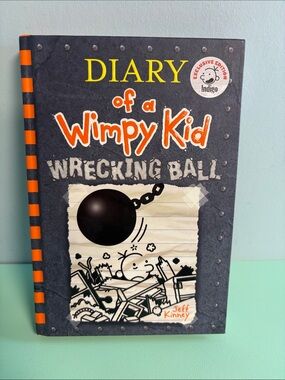 Diary of a Wimpy Kid Wrecking Ball Book, Jeff Kinney, Kids Book, Reading Age 8+